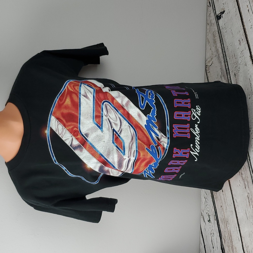 90s Mark Martin Nascar Shirt Nutmeg Mills Roush Racing